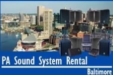 Pa System Baltimore Rentals